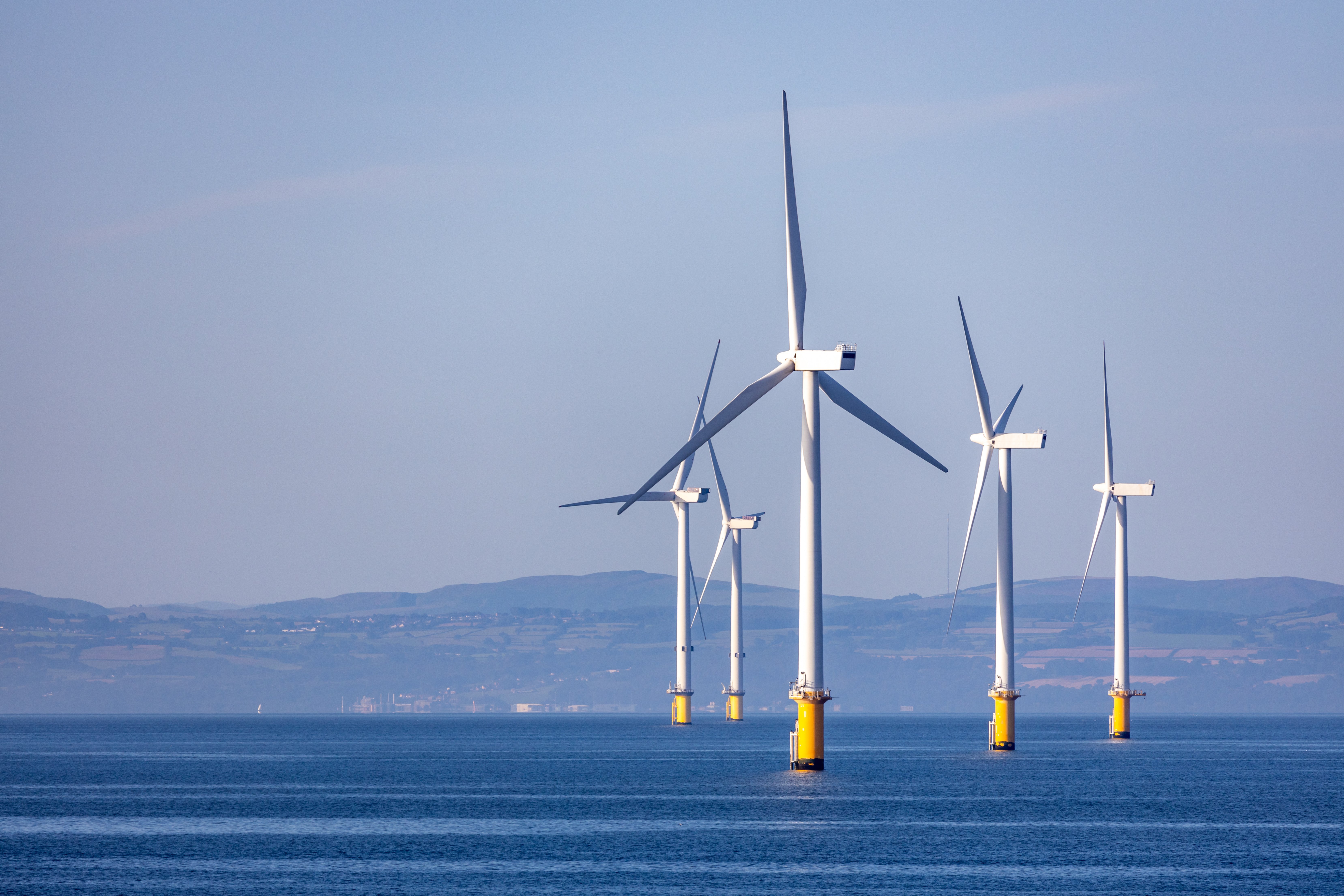 offshore wind turbines