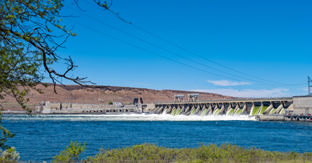 McNary Dam in Umatilla, Oregon, USA