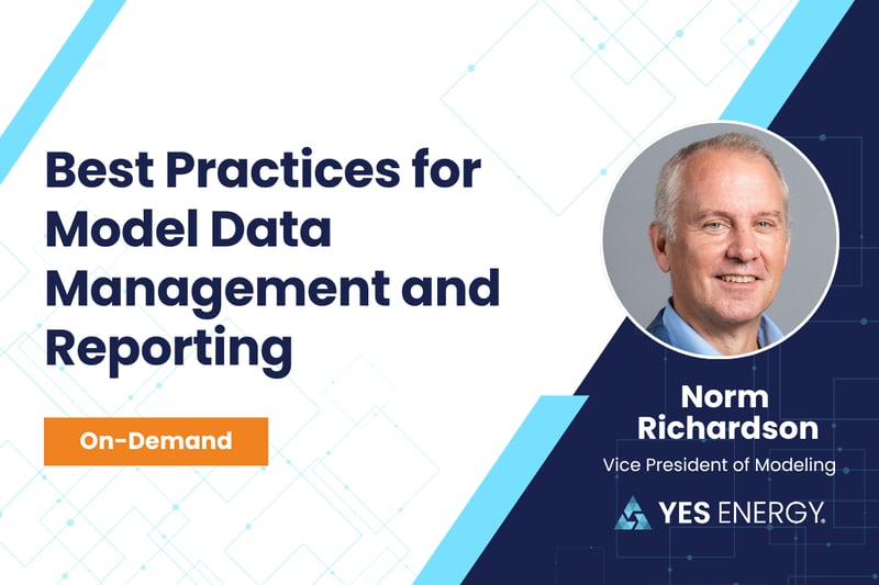 Best Practices for Model Data Management and Reporting