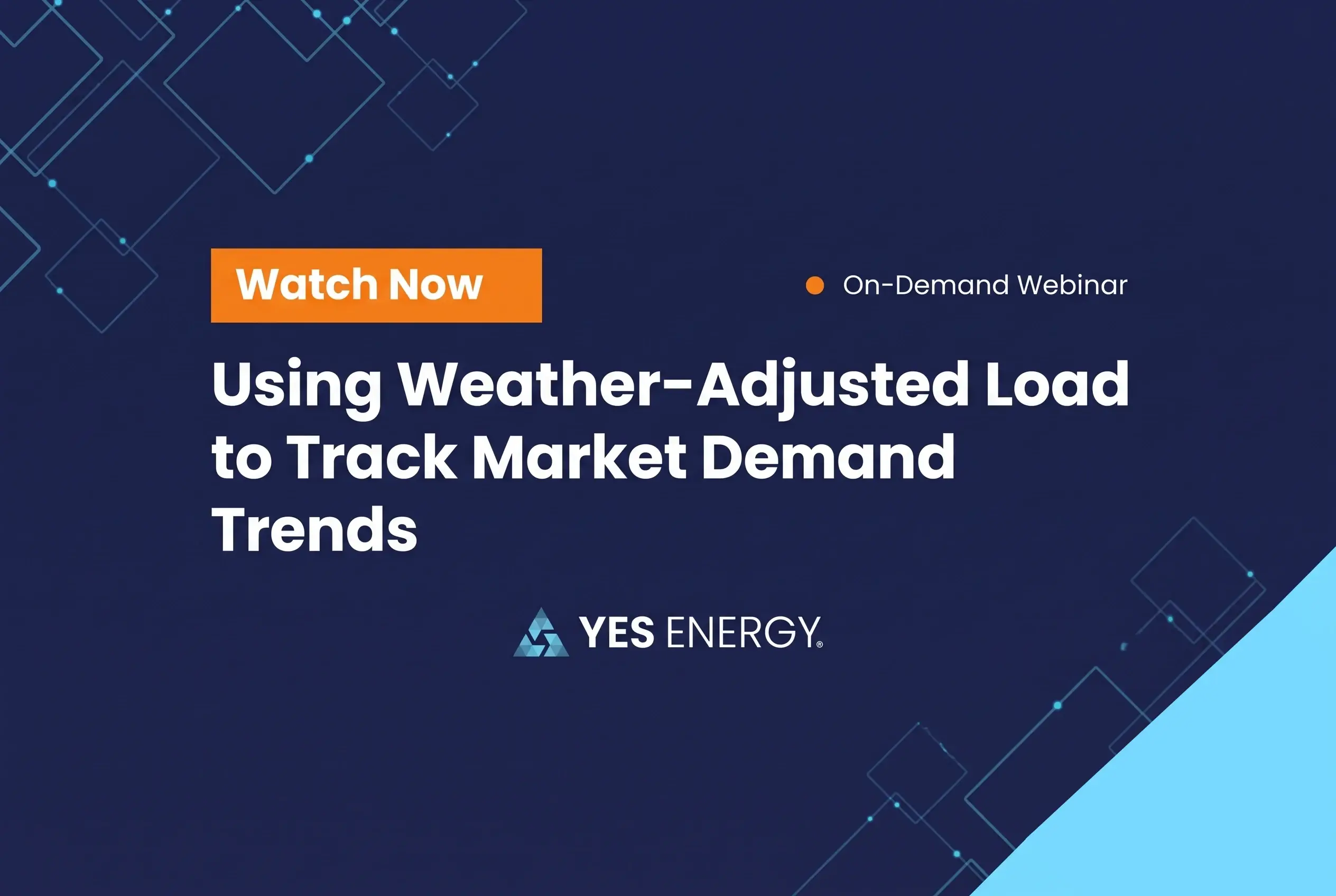 Using Weather-Adjusted Load to Track Market Demand Trends