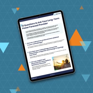 12 Questions Long-Term Power Forecase Provider