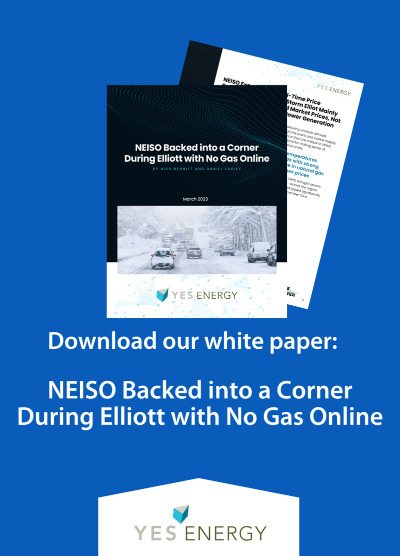 NEISO Backed into a Corner During Elliott with No Gas Online