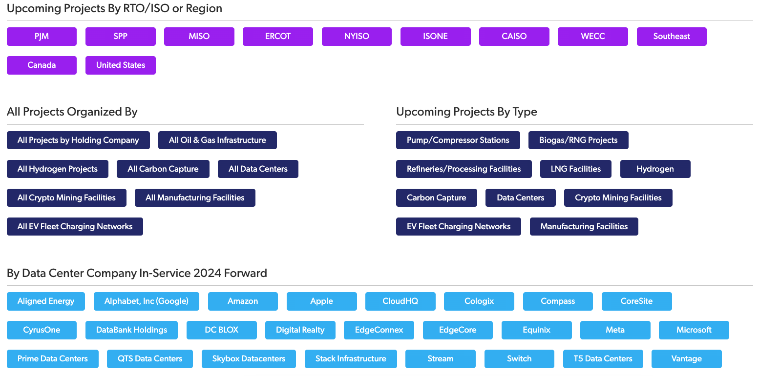upcoming energy infrastructure projects