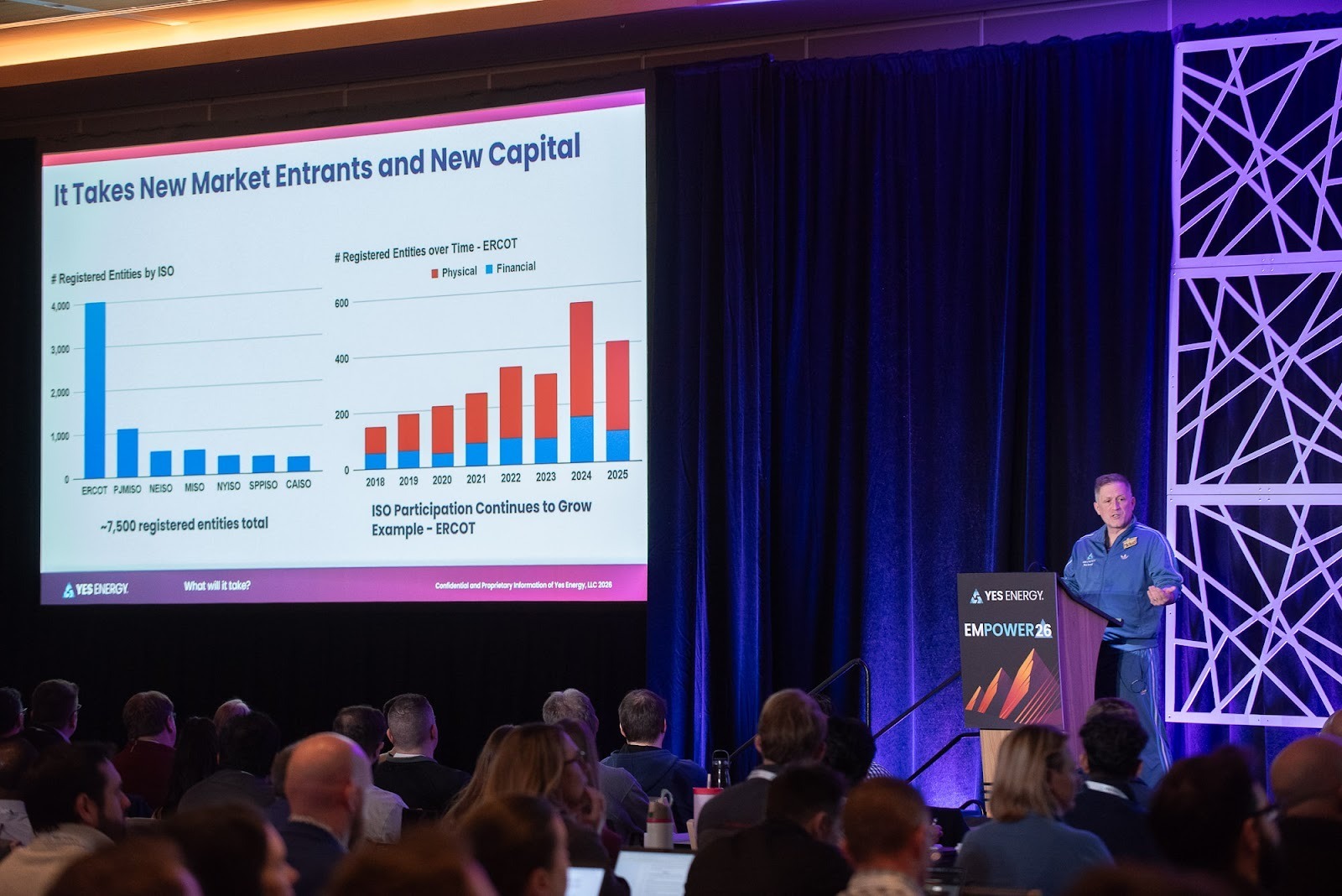 President and CEO Michael McNair discussed growing power market concerns at EMPOWER