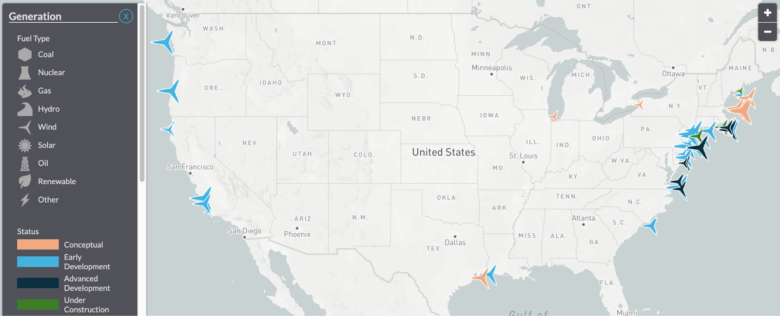 offshore wind projects in the interconnection queue