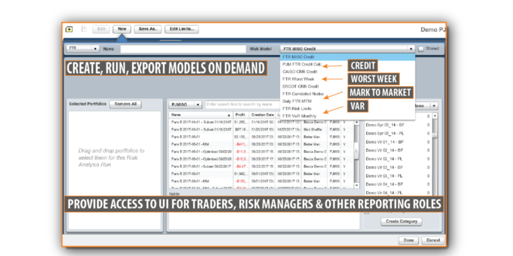 image of rows of data