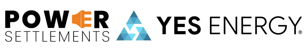 Yes Energy and Power Settlements logos