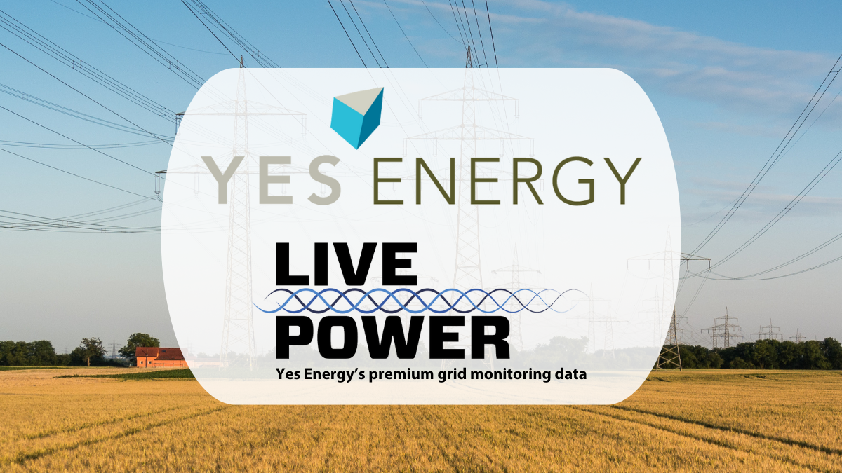 Yes Energy and Live Power logos