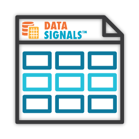 Datasignals data table